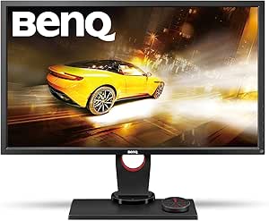 BenQ XL2730Z 27-inch QHD Gaming Monitor (2560 x 1440, 144 Hz, 1 ms Response Time, Colour Vibrance, Game Mode (FPS, RTS, MOBA), Black eQualiser, Flicker-free, S-Switch) - Black