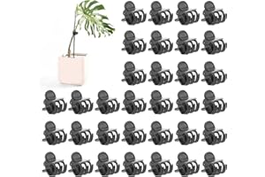 Giantree Klipsy do roślin, klipsy do storczyków, klipsy podtrzymujące rośliny, klipsy do kwiatów i winorośli, do podtrzymywania łodyg, winorośli, łodyg, rosnących pionowo na zewnątrz i wewnątrz