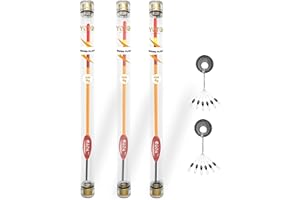 YOTO Set di galleggianti da pesca, galleggianti da pesca scorrevoli da 2g 3g 4g con fermi Bobber
