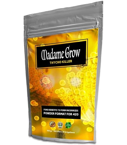 Madame Grow Fertilizzante Organico Aminoacidi Naturali - 100g, Per Piante Da Fiore E Orto, Super Concentrato