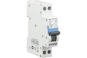 POPP® Interruptor Automático Magnetotérmico industrial CURVA C DPN SERIE MSN81NC 6A 10A 16A 20A 25A 32A 40A (DPN, 32A)