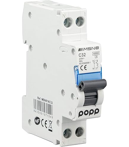 Interruttore Magnetotermico Alpha+ Industriale - Curva C, 10A, 2 Poli, 6kA - Foto 4