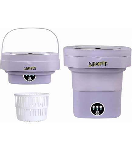 Nektle Mini Machine à Laver Portable Pliable De 12 L (24 X | WhichOne