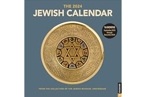 The Jewish Calendar 2023–2024 (5784) 16-Month Wall Calendar: Original Universe-Kalender [Mehrsprachig] [Kalender] (Wall-Kalender)