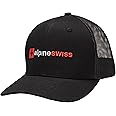 Alpine Swiss Trucker Hat Snapback Mesh Back Cap Adjustable Breathable Casual Baseball Cap