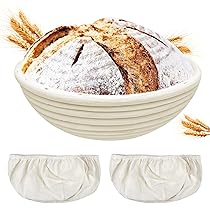 2 Stuks Siliconen Bakmat voor Dutch Oven, Herbruikbare Brood Bakmat met 2 Stuks Siliconen Bakmat voor Dutch Oven, Herbruikbare Brood Bakmat met