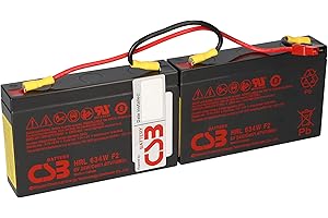 ‎WSB BATTERY WSB Battery Ersatzakku CSB für USV APC RBC18 RBC 18 passend für SC450RMI1U, SC250RMI1U, PS450I (Powerstack), PS250I (Powerstack)
