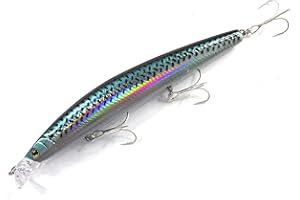 momolures - Señuelos de lubina Shining Minnow Shallow Line R50+SSR 120mm 16g Seabass Shore Fishing R50 SSR
