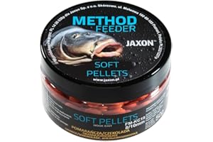 Jaxon Pellet morbidi per pesca alla carpa, 8/10 mm, 50 g
