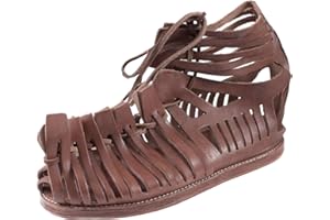 Battle-Merchant Sandalias romanas Caligae Marrón