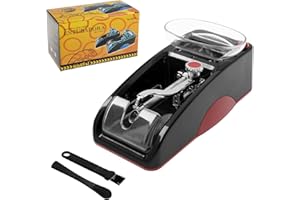 HIBRON ® Macchina macchinetta elettrica automatica prepara sigarette professionale Macchinetta per arrotolare sigarette 58003-Rosso