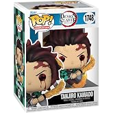 Funko Pop! Animation: Demon Slayer - Tanjiro (Sun Breathing) | Official Anime Merch - Collectible Vinyl Figure for Decoration