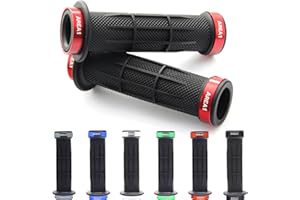 ‎AREA1 Area1 universal Motorrad Motorroller Lenkergriffe rot 2 Stück 22/24mm für z.B. Duke SMC/R MT07/09/125 Z900/650/500/125 YZF CMX CB500 Hornet SV650 GSXS/R GSF TPH NRG Aerox Jetforce Runner