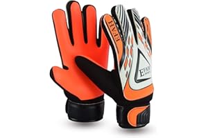 EFAH SPORTS Guanti da portiere di calcio per bambini ragazzi con forte Presa Protezione Palme