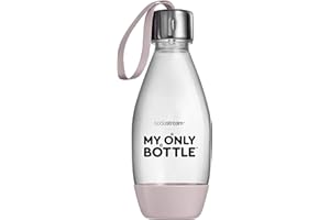 SodaStream 0,5 Litrowa Butelka z Kolekcji My Only Bottle, Różowy