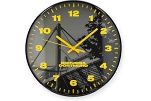 Dortmund BVB Wanduhr Stadion