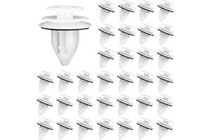 zrfgbxim 100 Piezas Grapas Coche Paneles de Puerta, Clips de Panel de Automóvil de Plástico, Coches Clips Remache, Clips de Sujeción para Automóviles Guardabarros de Puertas Interiores
