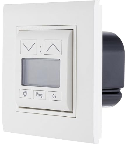 Programmateur Mural Pour Stores Roulants Et Volets Roulants - Minuterie Jour/semaine, IP30, 230V