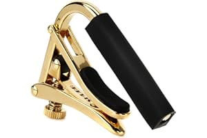 SHUBB - C1G Royale, Capo Cordes Acier pour Guitare, Gold