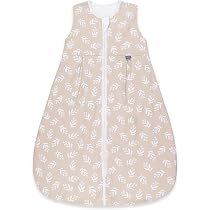 emil und noah schlafsack emma & Baby 1.0 TOG, Ganzjahres Schlafsack für den Frühling, Sommer Herbst, 100% Bio-Baumwolle, OEKO-TEX Zertifiziert, Strampelsack für Neugeborene (Floral Sand, 60 cm) Baby CAYMAN/BOXSTER 986 Kind Shock eTen Vario Size:16