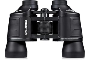 Praktica CDFN840BK - Binocolo con prisma Falcon Porro, 8 x 40, colore: Nero