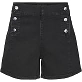 VERO FASHION VMKAYLA HR BUTTON SHORTS VI185 Casual Shorts Women