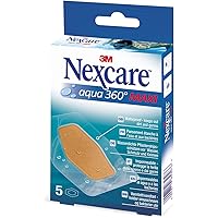 Nexcare N1205DM Aqua Maxi Pflaster 360°, 5 Pflasterstreifen
