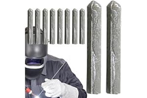 Teksome Varilla de Soldadura para Baja Temperatura: Varillas de Soldadura fáciles de fundir, Varillas de Soldadura de Aluminio, Varillas de Soldadura más Ligeras para Aluminio, Hierro, etc