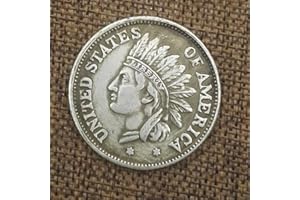 DDTING Moneda de un dólar Morgan 1851-Monedas antiguas de Estados Unidos- Gran moneda americana - Viejo dólar Morgan de Estados Unidos-Moneda Conmemorativa No Circulada