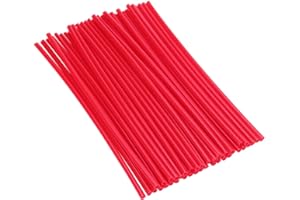 VORCOOL Protège Rayon de vélo Spoke Skins Motocross Protecteur Couvre de Rayon (Rouge) 75pcs