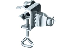 Schneider 801-00 Klamra Stołowa do Parasoli Przeciwsłonecznych ze Stali, Srebrny,