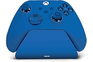 Controller Gear Shock Blue - Universal Xbox Pro Charging Stand with Rechargeable Battery, Dock for Xbox Series X|S and One