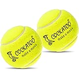 Cockatoo Rubber Cricket Tennis Ball, Construction of Tennis Ball for Cricket for Optimal Performance,Suitable for All Skill L
