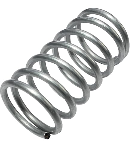 Pièce Ressort 8mm Ressort Compression Acier 8x45x150mm - Diamètre Fil 8mm | Pour Assemblages Mécaniques | Lot De 1 Ressort Industriel