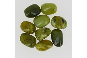 Jade Nephrite [pierre roulee] Lithotherapie Pierre Naturelle Mineraux [Equilibre et Sens]