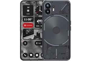 Nothing Phone (2) - 256 Go + 12 Go Ram, Glyph Interface, Nothing OS 2.0, Double caméra 50 MP, OIS, Ecran LTPO OLED 6,7", IP54, Batterie 4700 mAh, Smartphone débloqué Android 5G, Gris foncé