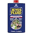 Jeyes Fluid Classic Formula (1L Tin) Multi Use Disinfectant Liquid - Kills 99.9% Bacteria. Jeyes Fluid Outdoor Patio Cleaner for Patios, Greenhouses, Garden Tools, Plant Pots - Cleans & Sterilises