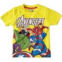 BONKIDS Official Marvel Boys Tshirt ||Marvel Official Merchandisers