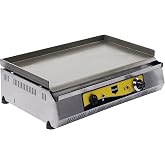 Remta R85 70 Cm Pleyt Izgara Elektrikli, G&uuml;m&uuml;ş Rengi, 2800 W, Paslanmaz &Ccedil;elik