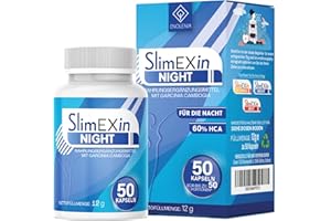 ENOLENIA SlimEXin® NIGHT BURN EXTREM Stoffwechsel - Kapseln mit hochwertigen natürlichen Inhaltsstoffen für Frauen + Männer, 12 gramm