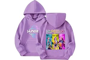 GENERIC K-Pop D-Demon Hunters Oversized Hoodies Long Sleeve Hooded Anime Print Sweatshirt Girls Boys Novelty Y2K Preppy Clothes