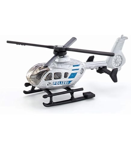 Dickie Airbus H160 De La Gendarmería A Escala 1/24: Helicóptero De 23 Cm Con Hélices De Fricción Y Ruedas Libres