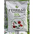 success TERREAU Holland Substrate 50 L | Combination: Peat Moss, Black Peat, Irish White Peat, Peat Fractions, Coco-Coir, Bark, Perlite & Clay