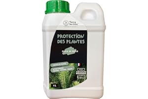 TERRA FERTILIS - Purin de prêle - Formule concentrée - Antifongique naturel à base de prêle - Renforce la résistance des plantes contre les agressions extérieures (champignons et insectes) - Bidon 1L