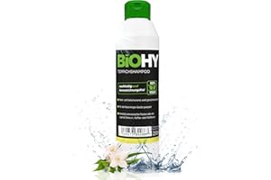 BiOHY Champú para alfombras (1 botella de 250ml) | Limpiador de alfombras concentrado | elimina las manchas rebeldes | bien tolerado por los animales amigable con los materiales (Teppichshampoo)