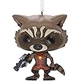 Hallmark Rocket Raccoon Funko Pop Hanging Christmas Ornament, Marvel Guardians of the Galaxy, Resin Tree Decoration