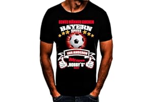 SHIRTBUDE Bayern Fussball Stadt T-Shirt