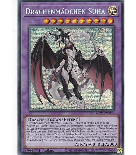 Yugioh Karte „Wechsel Der Drachenmädchen“ – Ultra Rare, 1. Auflage Deutsch, Mit Toploader