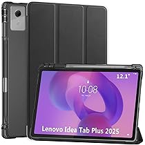 Lenovo Idea Tab Plus - Lightweight Tablet - 12.1″ 2.5K IPS Touchscreen Display - 90Hz - MediaTek Dimensity 6400-8GB Memory - 128GB Storage - Integrated Arm Mali-G57 MC2 - tab Pen & Folio case Lenovo Idea Tab Plus - Lightweight Tablet - 12.1″ 2.5K IPS Touchscreen Display - 90Hz - MediaTek Dimensity 6400-8GB Memory - 128GB Storage - Integrated Arm Mali-G57 MC2 - tab Pen & Folio case