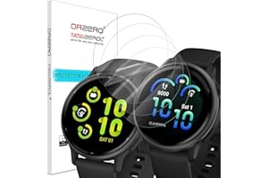 NEWZEROL Folia ochronna na wyświetlacz kompatybilna z Garmin Vivoactive 5, odporna na zarysowania, wysoka rozdzielczość, bez pęcherzyków powietrza, elastyczna folia ochronna TPU do Garmin Vivoactive 5
